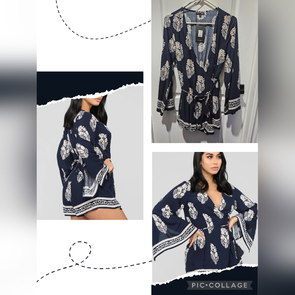 *NWT* Fashion Nova Abby Romper
